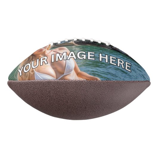 WOW! 🏈 Fußball - Bild oder Text hinzufügen Football (Gedreht 270)