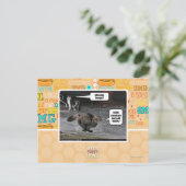 Wow, George? Postkarte (Stehend Vorderseite)