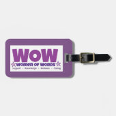 Wow-Gepäckanhänger Gepäckanhänger (Vorderseite horizontal)