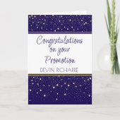 Wow! Glückwunsch zur Werbeaktion Grußkarte Karte (Vorderseite)