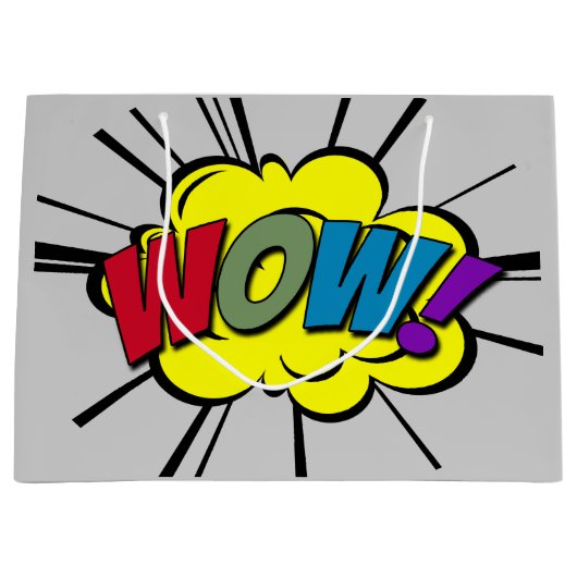 WOW! GROßE GESCHENKTÜTE (Vorderseite)