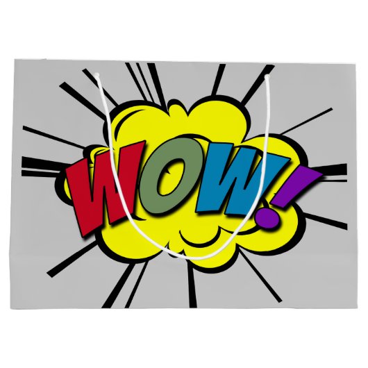 WOW! GROßE GESCHENKTÜTE (Rückseite)