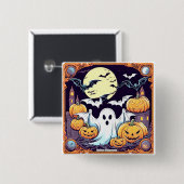Wow Halloween Thrill Button (Vorne & Hinten)