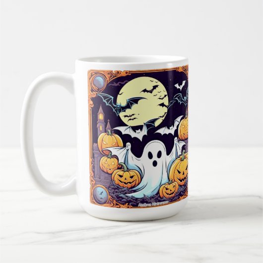 Wow Halloween Thrill Kaffeetasse (Links)