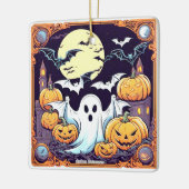 Wow Halloween Thrill Keramikornament (Links)