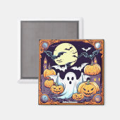 Wow Halloween Thrill Magnet (Vorderseite/Rückseite)