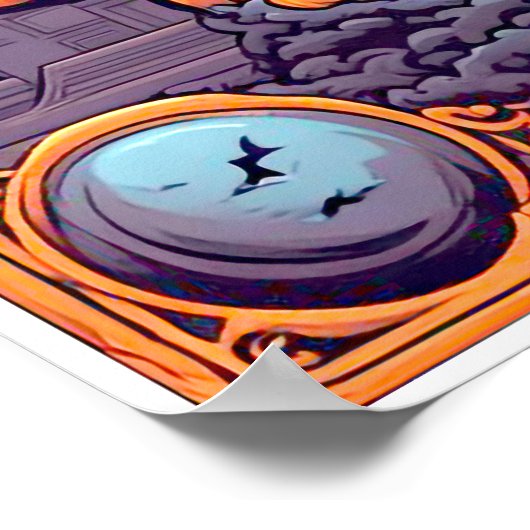 Wow Halloween Thrill Poster (Ecke)