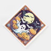 Wow Halloween Thrill Serviette (Ecke)