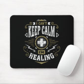 Wow Healer I Can't Keep Calm I'm Gaming  Mousepad (Mit Mouse)