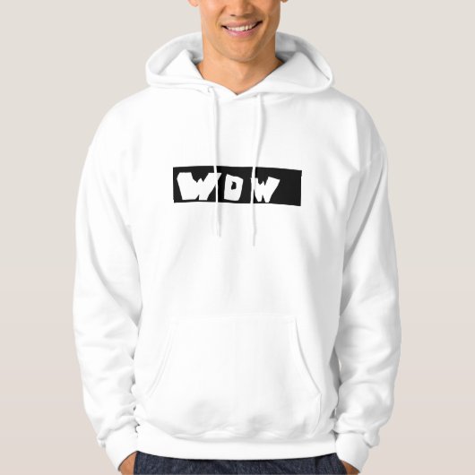 wow hoodie (Vorderseite)