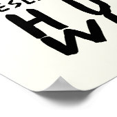 Wow! Hump Day Poster (Ecke)