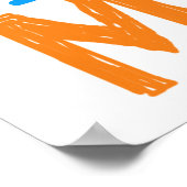 WOW I bin eine Mama T - Shirt und GIfts Poster (Ecke)