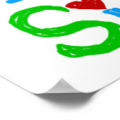 WOW I bin eine Schwester T - Shirt und GIfts Poster (Ecke)