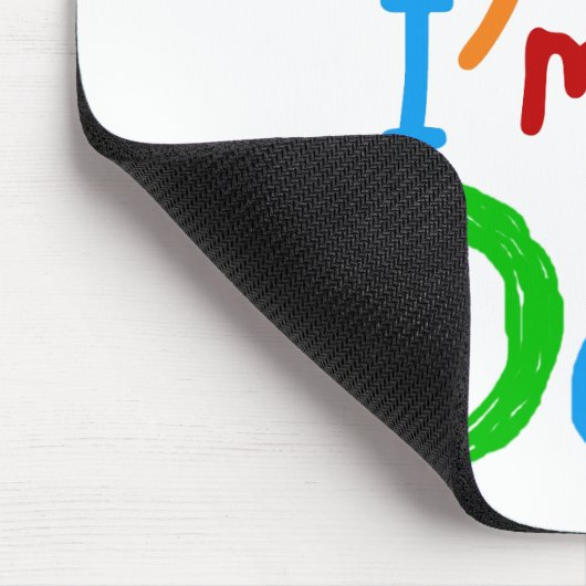 WOW I bin Vater T - Shirt und GIfts Mousepad (Ecke)