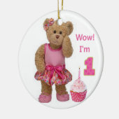 Wow! Ich bin ein! Keramik Ornament (Links)