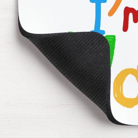 WOW ich bin ein Nana-Shirts und Geschenke Mousepad (Ecke)