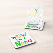 WOW ich bin ein Nana-Shirts und Geschenke Untersetzer (Rechte Seite)