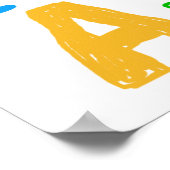 WOW Ich bin eine Tante T Shirts und Geschenke Poster (Ecke)