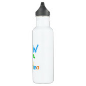 WOW Ich bin Oma-T - Shirt und Edelstahlflasche (Rechts)