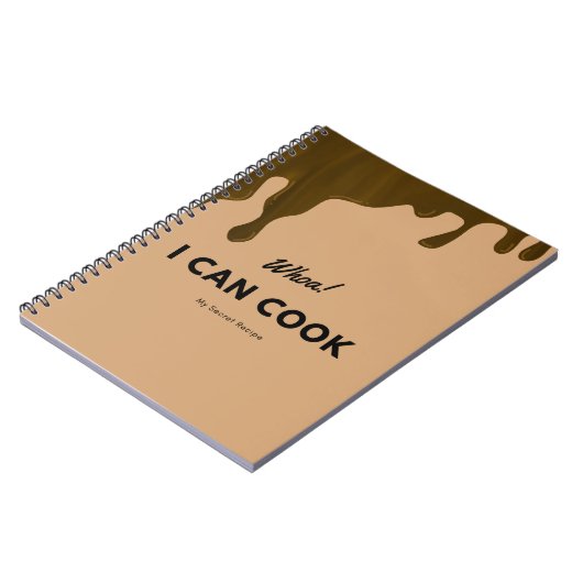 Wow ich kochen kann, ein Rezept-Notebook Notizblock (Linke Seite)