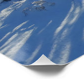 Wow ist der Winter der Künstlerinhalte Poster (Ecke)