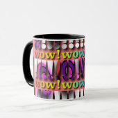 WOW! Kaffee Tasse (Vorderseite Links)