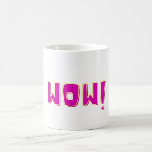 WOW KAFFEETASSE (Mittel)