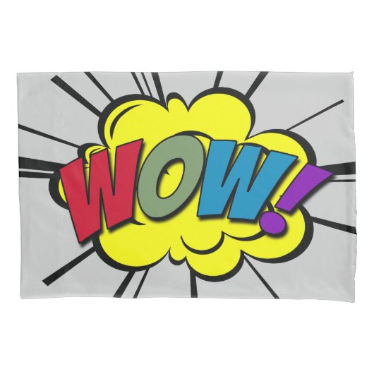 WOW! KISSENBEZUG (Vorderseite)