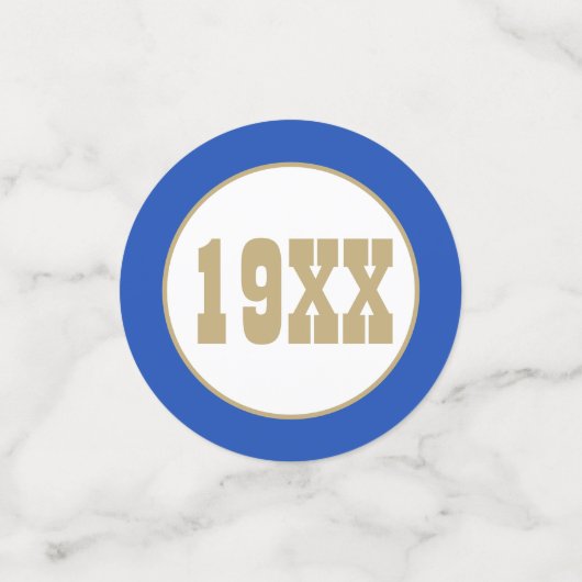 Wow! Klasse Wiedersehen benutzerdefinierte Tabelle Konfetti (Klein Vorderseite)