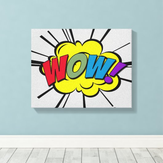 WOW! LEINWANDDRUCK (Insitu (Holzboden))