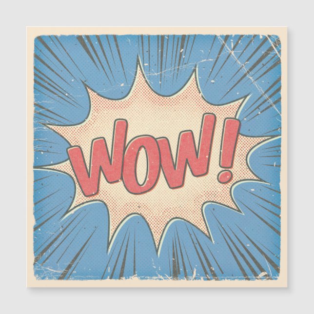 Wow! Magnetkarte (Vorderseite)