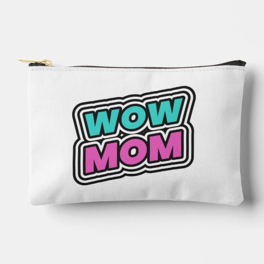 WOW-MAMA COSMETIC BAG ZUBEHÖRTASCHE (Vorderseite)