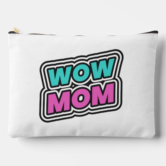 WOW-MAMA COSMETIC BAG ZUBEHÖRTASCHE (Vorderseite)