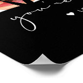 Wow Mama Zitat Modernes Korallenrosa 6 FotoCollage Poster (Ecke)