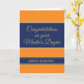 Wow! Master-Abschluss-Karte Karte (Gelbe Blume)