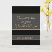 Wow! Master-Abschluss-Karte Karte (Gelbe Blume)