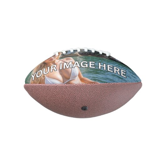 WOW! 🏈 Mini Football - Bild oder Text hinzufügen (Gedreht 270)
