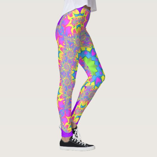 ~ WOW Multicologe Hübsche Niedlich ~ Original Leggings (Rechts)