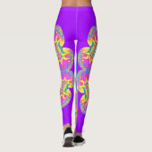 ~ WOW Multicologe Hübsche Niedlich ~ Original Leggings (Rückseite)