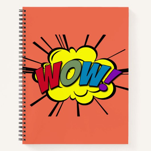 WOW! NOTIZBUCH (Vorderseite)