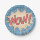 Wow! Pappteller (Vorderseite)