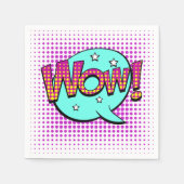 Wow! Party Serviette (Vorderseite)