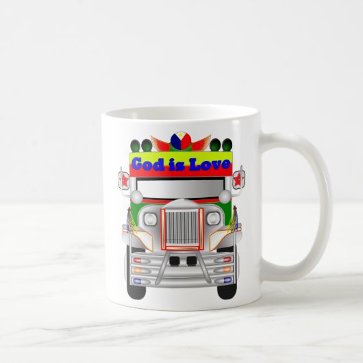 Wow Philippinen jeepney Kaffeetasse (Rechts)