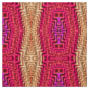 WOW! Pink Coral Gold Hübsch 3D Stoff