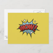 Wow! Postkarte (Vorne/Hinten)