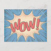 Wow! Postkarte (Vorderseite)