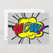 WOW! POSTKARTE (Vorne/Hinten)