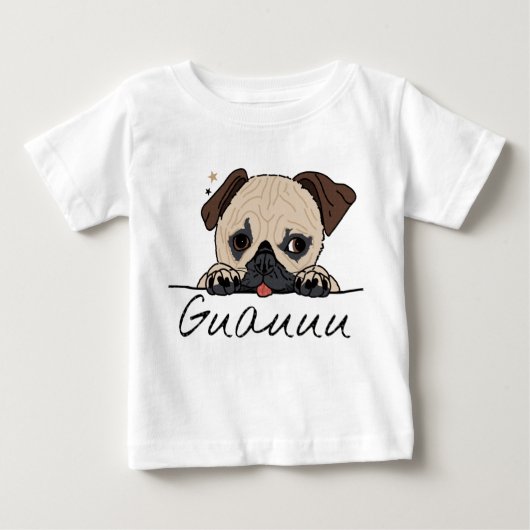 Wow puppy. Perrito guauu Baby T-shirt (Vorderseite)