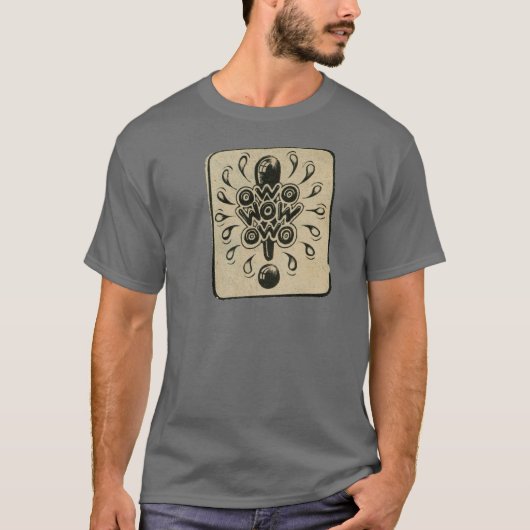 wow rick griffin hippy comix stil T-Shirt (Vorderseite)