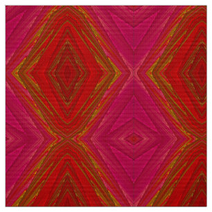 WOW! rosa Gelbe geometrische Gestaltung ~ Hübsch ~ Stoff
